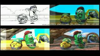 Jonah A VeggieTales Movie Progression Reels [upl. by Sakmar]