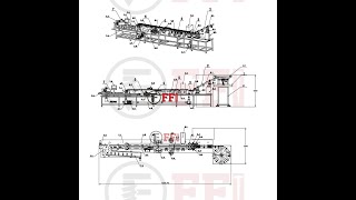 Paper strip nails collating line with cleaning and phosphating [upl. by Worra665]