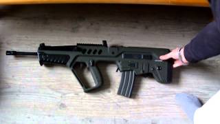 Tavor Tar 21 ARES Présentation française Airsoft n°103 [upl. by Atiral82]