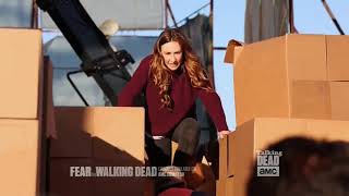 Alycia Debnam Carey  Talking Dead 5x21 8 ENG SUB [upl. by Odraccir]