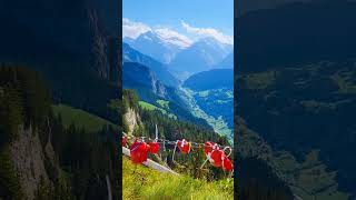 📍Schynige Platte Switzerland🇨🇭schynigeplatte jungfrauregion switzerland alpen sommer summer [upl. by Marji]