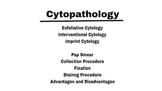 CytopathologyClassificationsCollectionMethodProcedurePap StainingCollectionProcedure [upl. by Htebharas309]