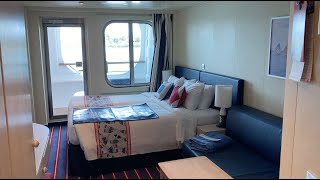 Cabin Tour Carnival Horizon Family Harbor Cove Balcony 2406 [upl. by Sarah]