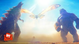 Godzilla x Kong The New Empire 2024  Godzilla vs Kong amp Mothra  Movieclips [upl. by Ahsrat]