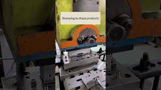 mechanical stamping to shape products [upl. by Noonberg628]