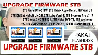 UPGRADE FIRMWARE STB DVBT2 1509 VIA USB CARANYA [upl. by Corrie]