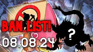 NEW BANLIST Toxic Locks FINALLY Gone 8th of August 2024 BANLIST masterduel [upl. by Ahsenra560]