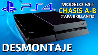 COMO ABRIR LA PS4 FAT CHASIS AB  DESMONTAJE COMPLETO [upl. by Esirahs]