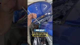 BMW M340i 2022  Rear Fender Install without welding [upl. by Botti60]