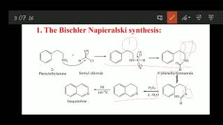 Isoquinoline synthesis reactions and medicinal uses [upl. by Dewees]