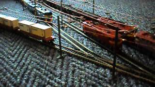 SAR Model Train with working catenary6 [upl. by Anilegnave]