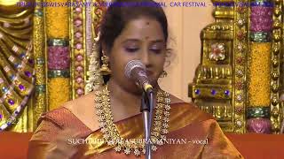 Suchithra BalasubramaniyanDevotional 01Vaikasi Visagam 2022Tirupur Vinayagane vinai theerppavane [upl. by Itra423]