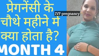 IVF pregnancy 4th month [upl. by Fredia]