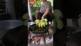 Banana cake cooking viralvideo tiktok cooking shorts [upl. by Wyne]