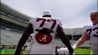 Alabama Crimson Tide Scrimmage Highlights [upl. by Viradis]