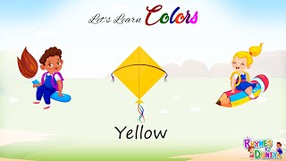 Learn Colors Name In English  Color Videos For Kids  Learn to write colors name for Kids [upl. by Mindi422]