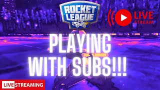 Rocket League CURSED PRIVATE MATCHES 😂💀 🔴LIVE [upl. by Neeham]