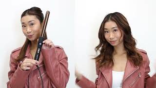 FoxyBaes Rose Gold 25mm Single Barrel Curling Wand [upl. by Hildegard]