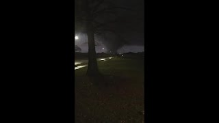 Raw Large and extremely dangerous tornado near Arabi La 32222 [upl. by Kotto]