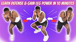 Do This Tough 10 Minute Boxing Leg Workout For Power amp Form [upl. by Ateloiv401]