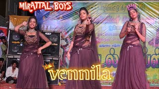 vennila❤️ Karutha machan adal padal song ❤️Mirattal boys dance video [upl. by Garcon]