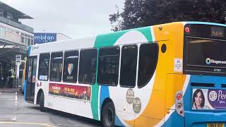 Bus Spotting Stagecoach Local South Wales Enviro 300 27287 SN65 OEF Route X24 Newport to Blaenavon [upl. by Yeung725]