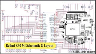 Redmi K30 5G Schematic amp Layout [upl. by Yemerej]