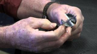 James Barry Sharpening Solutions Forstner bit sharpening using Titman Edge diamond files [upl. by Freudberg410]