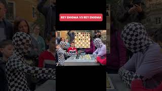 REY ENIGMA vs REY ENIGMA 😱 chess ajedrez [upl. by Ainoval]