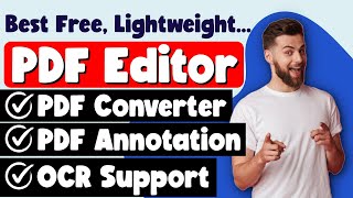 Best Free PDF Editor With OCR For Windows  SwifDoo PDF Pro Alternative to Adobe Acrobat Pro DC 2025 [upl. by Reyna518]