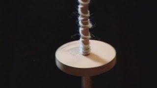 How To Spin Yarn Using A Drop Spindle [upl. by Jd]