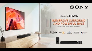 HTS2000 51ch Dolby Atmos® Soundbar  Sony [upl. by Bethina]