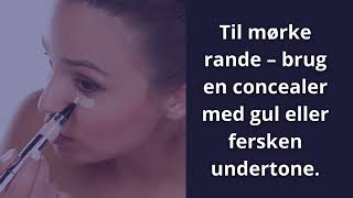 Hitta den bedste concealer Tips og råd [upl. by Ludwig]