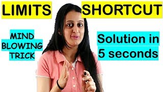 LIMITS SHORTCUT TRICK SOLVE LIMIT OF A RADICAL IN 5 SECONDS JEEEAMCETNDACET TRICK [upl. by Notsua]