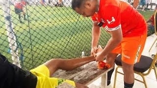 Kaki Terlipat Karena Main Bola [upl. by Adnahsal674]