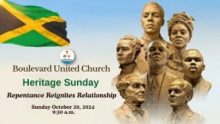 Boulevard United Church Divine Worship Service Heritage Sunday October 20 2024 [upl. by Neuburger136]