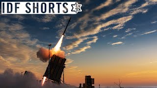 IDF  Iron Dome in Action  Shorts [upl. by Stanislaw]