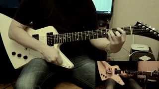 Pantera  Shattered Full Guitar Cover wsolo [upl. by Kerns]