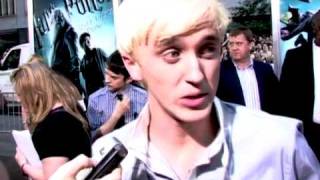 Half Blood Prince NY Premiere Interviews Tom Dan Rupert [upl. by Naomi]