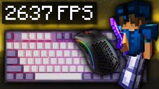 Bedwars ASMR Keyboard amp Mouse Sounds  Hypixel Bedwars [upl. by Matthiew675]