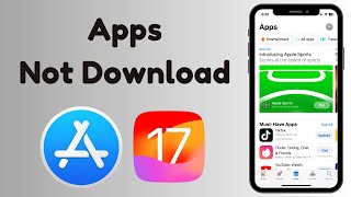 Cant download apps from App Store  How to Fix App Store Not Downloading Apps in iPhone amp iPad 2024 [upl. by Igal]