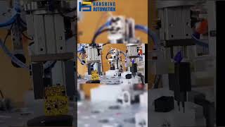 How to assemble electronic device chargersmachine manufacturing factory automation [upl. by Bachman]