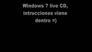 CD Live windows 7  Repara tu PC  MEGA  ISO  ESPAÑOL [upl. by Aibun]