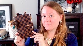 Louis Vuitton Agenda MM damier ebene  PERSONAL Planner Setup  Autumn Beckman [upl. by Clintock618]