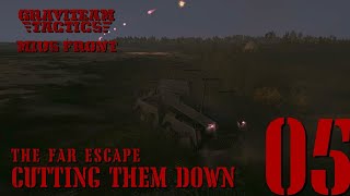 CUTTING THEM DOWN  The Far Escape  Turn 4  Battle 1 12  Graviteam Tactics Mius Front [upl. by Adnalohs]