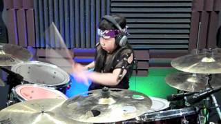 Rush  YYZ Drum Cover by 8 Year Old ALEXEY [upl. by Sivla259]