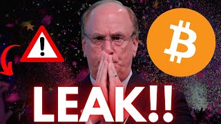 BLACKROCK BITCOIN LEAK GEHEIMER KAUF von HEDGEFONDS [upl. by Alaek82]