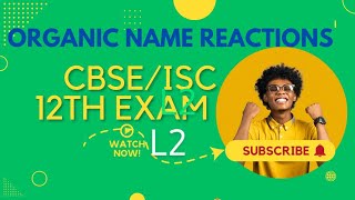 organic chemistry name reaction mechanism  L2 [upl. by Dnalloh]