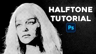 How to create Halftone effect in Photoshop [upl. by Jacquenette]