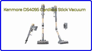 REVIEW 2024 Kenmore DS4095 Cordless Stick Vacuum ESSENTIAL details [upl. by Nahraf]